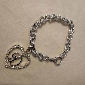 initial bracelet (D)